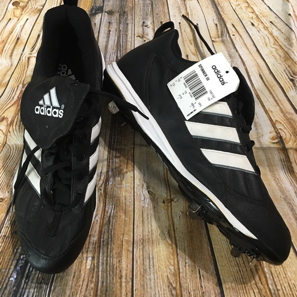 Adidas Spinner III Baseball Metal Cleats - Picture 1 of 6